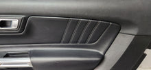 Load image into Gallery viewer, 2015-2023 Ford Mustang GT V6 LH & RH Leather Insert Door Panel Set OEM