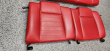Load image into Gallery viewer, 2005-2009 Ford Mustang GT Red Leather Rear Seat Only OEM6