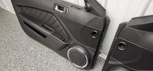 Load image into Gallery viewer, 2010-2014 Ford Mustang GT V6 LH & RH Leather Insert Door Panel OEM