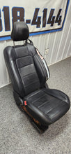 Load image into Gallery viewer, 2015-2017 Ford Mustang Front Black Leather Seats "Convertible" OEM