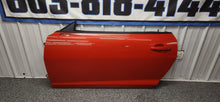 Load image into Gallery viewer, 2010-2015 Chevrolet Camaro LH Driver Door Complete w/Glass "Orange" OEM