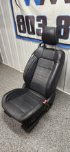 Load image into Gallery viewer, 2015-2017 Ford Mustang Front Black Leather Seats "Convertible" OEM