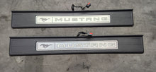 Load image into Gallery viewer, 2015-2023 Ford Mustang GT "My Color" Door Sill Scuff Plate SET OEM4