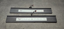 Load image into Gallery viewer, 2015-2023 Ford Mustang GT Door Sill Scuff Plate SET OEM