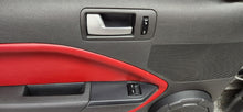 Load image into Gallery viewer, 2005-2009 Ford Mustang GT Black/Red Door Panel Set OEM8