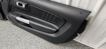 Load image into Gallery viewer, 2015-2023 Ford Mustang GT V6 EcoBoost LH & RH Leather Insert Door Panel SET OEM