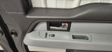 Load image into Gallery viewer, 2009-2014 Ford F-150 XLT Super Cab Front Door Panel Set Black/ Grey OEM2
