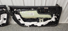 Load image into Gallery viewer, 2015-2023 Ford Mustang GT V6 EcoBoost LH & RH Leather Insert Door Panel SET OEM