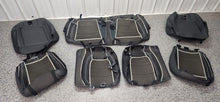 Load image into Gallery viewer, 2024 Ford Mustang Black Leather/Cloth Seat Covers Set "Unknown"9