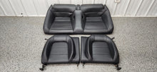 Load image into Gallery viewer, 2015-2017 Ford Mustang GT Black Leather Seat Set Heated & Cooled OEM1
