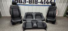 Load image into Gallery viewer, 2015-2017 Ford Mustang GT "Mustang" Black Leater Power Seat Set OEM0