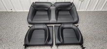 Load image into Gallery viewer, 2018-2023 Ford Mustang GT Black Leather Seat Set Front Back OEM7