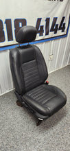 Load image into Gallery viewer, 2010-2014 Ford Mustang GT Convertible Black Leather Seat Set Front Back OEM12