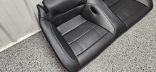 Load image into Gallery viewer, 2015-2017 Ford Mustang GT Coupe Black Leather White Stitch Rear Seat-OEM