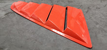 Load image into Gallery viewer, 2015-2023 Ford Mustang GT Pair Rear Window Louver Covers Orange6