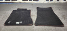 Load image into Gallery viewer, 2015-2026 Ford Mustang Front Only Floor Mats "Red" Stitching OEM0