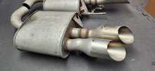 Load image into Gallery viewer, 2018-2023 Ford Mustang GT Active Exhaust Quad Tip Mufflers - OEM9