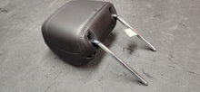 Load image into Gallery viewer, 2011-2014 Ford Mustang Black Leather Headrest White Stitch OEM
