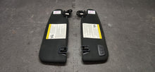 Load image into Gallery viewer, 2015-2017 Ford Mustang Coupe Sun Visor Set "Home Link" OEM