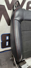 Load image into Gallery viewer, 2015-2017 Ford Mustang CS RH Passenger Black Leather/ Suede Upper Seat OEM4
