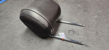 Load image into Gallery viewer, 2011-2014 Ford Mustang Black Leather Headrest White Stitch OEM