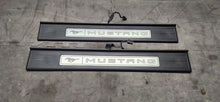 Load image into Gallery viewer, 2015-2023 Ford Mustang GT Door Sill "My Color" Scuff Plate SET OEM0