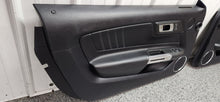 Load image into Gallery viewer, 2015-2023 Ford Mustang GT V6 EcoBoost LH & RH Leather Insert Door Panel SET OEM