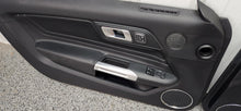 Load image into Gallery viewer, 2015-2023 Ford Mustang GT V6 Leather Insert Door Panel Set "Memory" OEM9