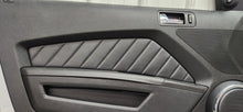 Load image into Gallery viewer, 2010-2014 Ford Mustang GT V6 LH & RH Leather Insert Door Panel OEM