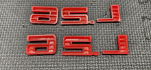 Load image into Gallery viewer, 2010-2015 Chevrolet Camaro SS 6.2L Fender Emblems Pair
