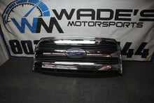 Load image into Gallery viewer, 2015-2017 Ford F-150 Front Upper Chrome Grille w/ Emblem & Shutters OEM