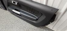 Load image into Gallery viewer, 2015-2023 Ford Mustang GT V6 Convertible "CS" Suede Insert Door Panel Set OEM1