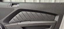Load image into Gallery viewer, 2010-2014 Ford Mustang GT V6 LH & RH Leather Insert Door Panel OEM