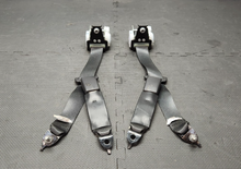 Load image into Gallery viewer, 2010-2014 Ford Mustang GT LH & RH Rear Seat Belt w/ Buckles Set OEM