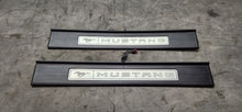 Load image into Gallery viewer, 2015-2023 Ford Mustang GT Door Sill "My Color" Scuff Plate SET OEM0