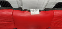 Load image into Gallery viewer, 2005-2009 Ford Mustang GT Red Leather Rear Seat Only OEM3