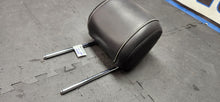 Load image into Gallery viewer, 2011-2014 Ford Mustang Black Leather Headrest White Stitch OEM