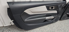 Load image into Gallery viewer, 2024-2025 Ford Mustang GT V6 LH & RH Space Gray Insert Door Panel Set OEM