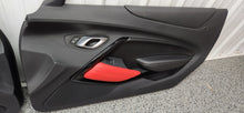 Load image into Gallery viewer, 2016-2023 Chevrolet Camaro SS LH & RH Door Panel Set w/ Red OEM