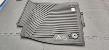 Load image into Gallery viewer, 2018-2024 Audi A5 Front Only Rubber Floor Mats OEM6
