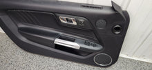 Load image into Gallery viewer, 2015-2023 Ford Mustang GT V6 LH & RH Leather Insert Door Panel SET OEM