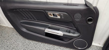 Load image into Gallery viewer, 2015-2023 Ford Mustang GT V6 EcoBoost LH & RH Leather Insert Door Panel SET OEM