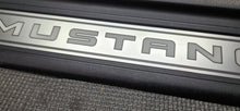 Load image into Gallery viewer, 2015-2023 Ford Mustang GT Door Sill Scuff Plate SET OEM
