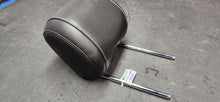 Load image into Gallery viewer, 2011-2014 Ford Mustang Black Leather Headrest White Stitch OEM3