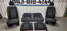 Load image into Gallery viewer, 2018-2023 Ford Mustang GT "Mustang" Black Cloth Seat "Set" - OEM