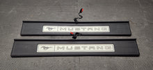 Load image into Gallery viewer, 2015-2023 Ford Mustang GT "My Color" Door Sill Plate SET OEM0