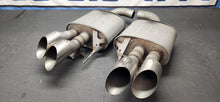 Load image into Gallery viewer, 2018-2023 Ford Mustang GT Active Exhaust Quad Tip Mufflers - OEM15