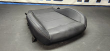 Load image into Gallery viewer, 2018-2023 Ford Mustang RH Passenger Black Leather Lower Seat Cushion OEM