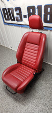 Load image into Gallery viewer, 2005-2009 Ford Mustang GT Red Leather Front Seat Set OEM1