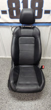 Load image into Gallery viewer, 2015-2017 Ford Mustang GT Coupe Black Leather Seat Set Front Back OEM10